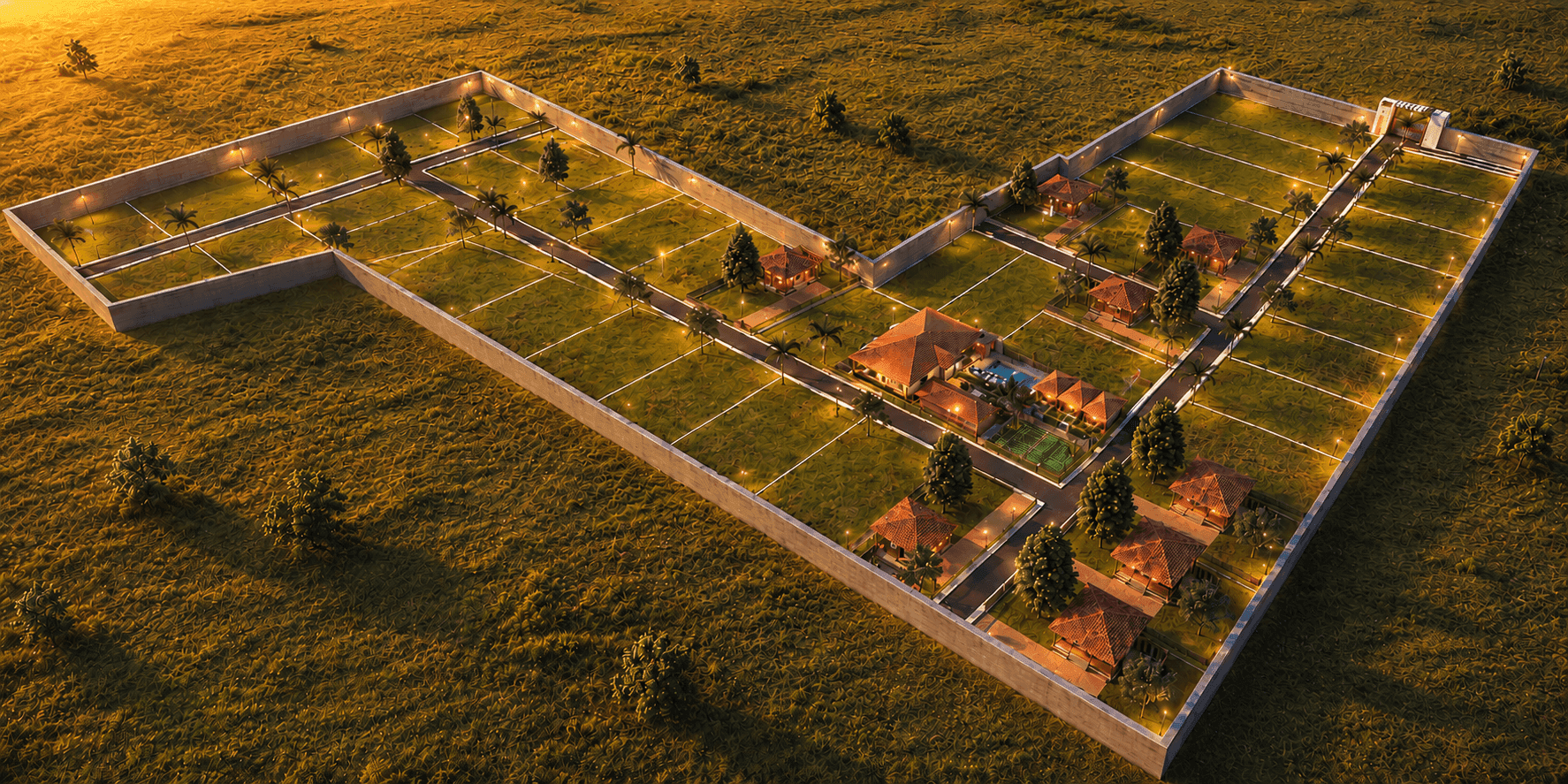 Habitat Farms Master Plan Layout