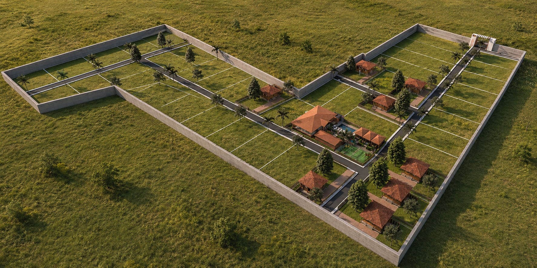 Habitat Farms Farm Layout View E