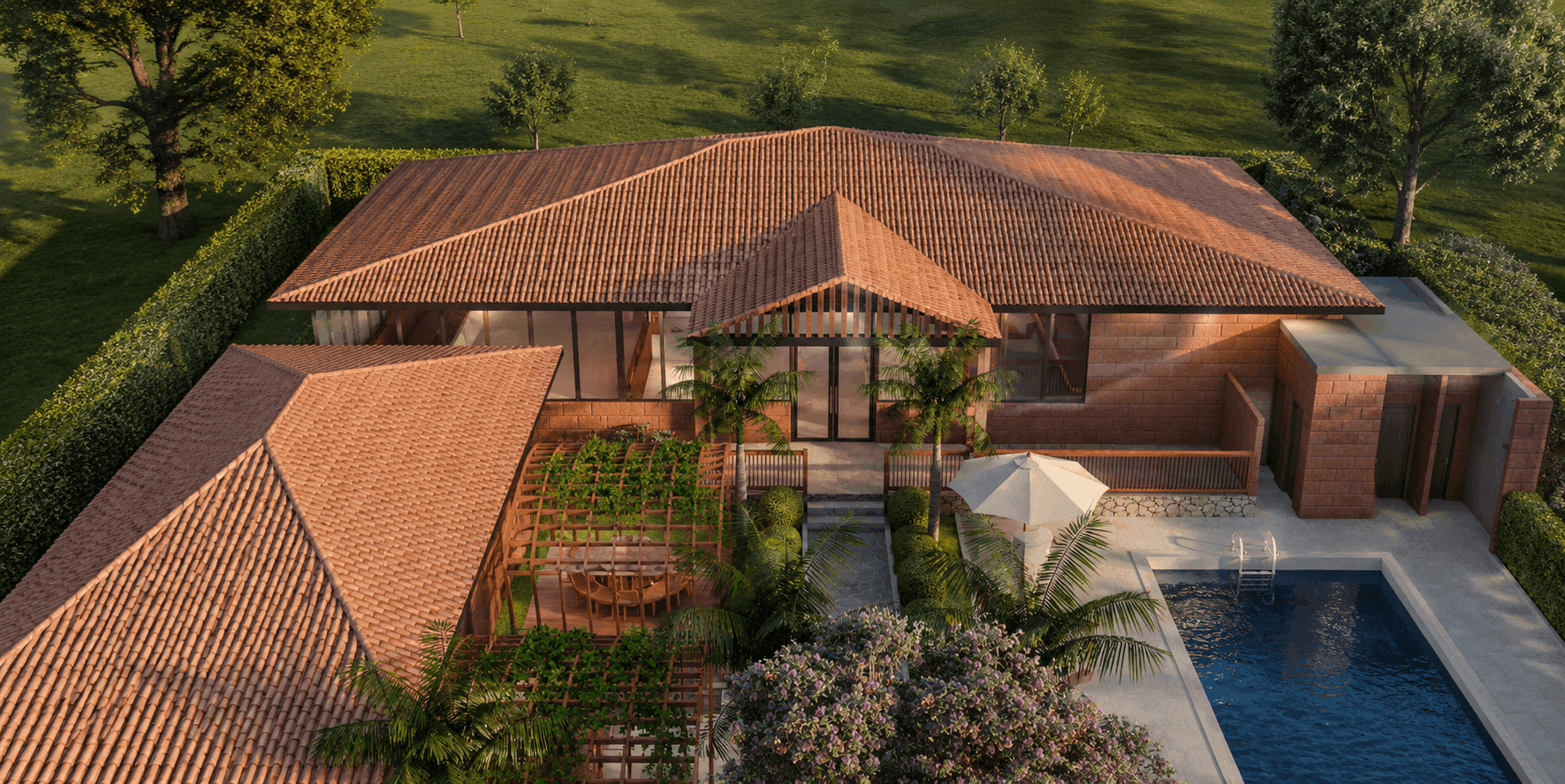 Habitat Farms Club House View 2 — Premium Amenities