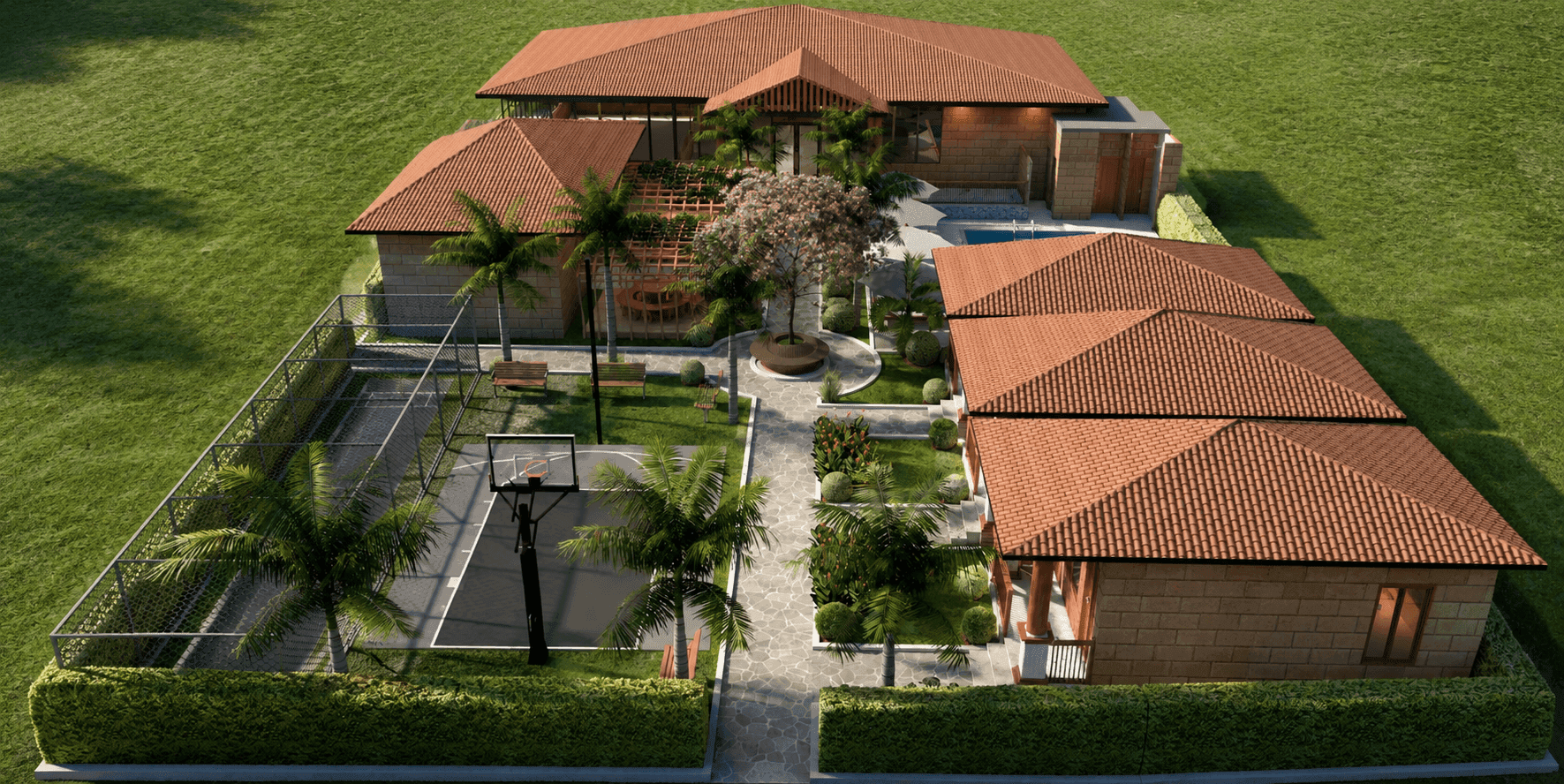 Habitat Farms Club House View 3 — Community Centre